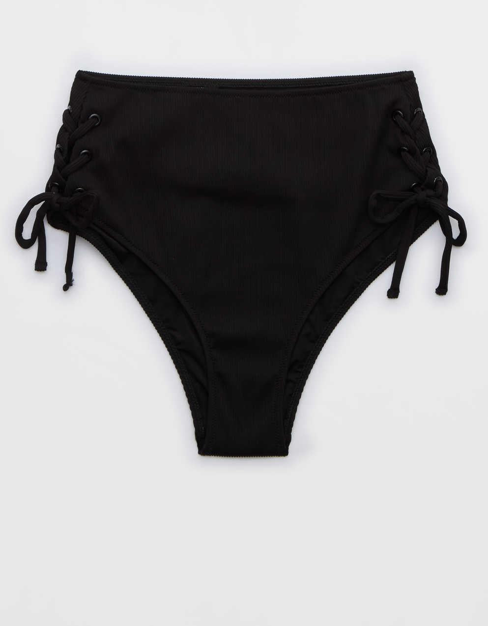 Aerie The Cheeks Ribbed Bikini Bottom