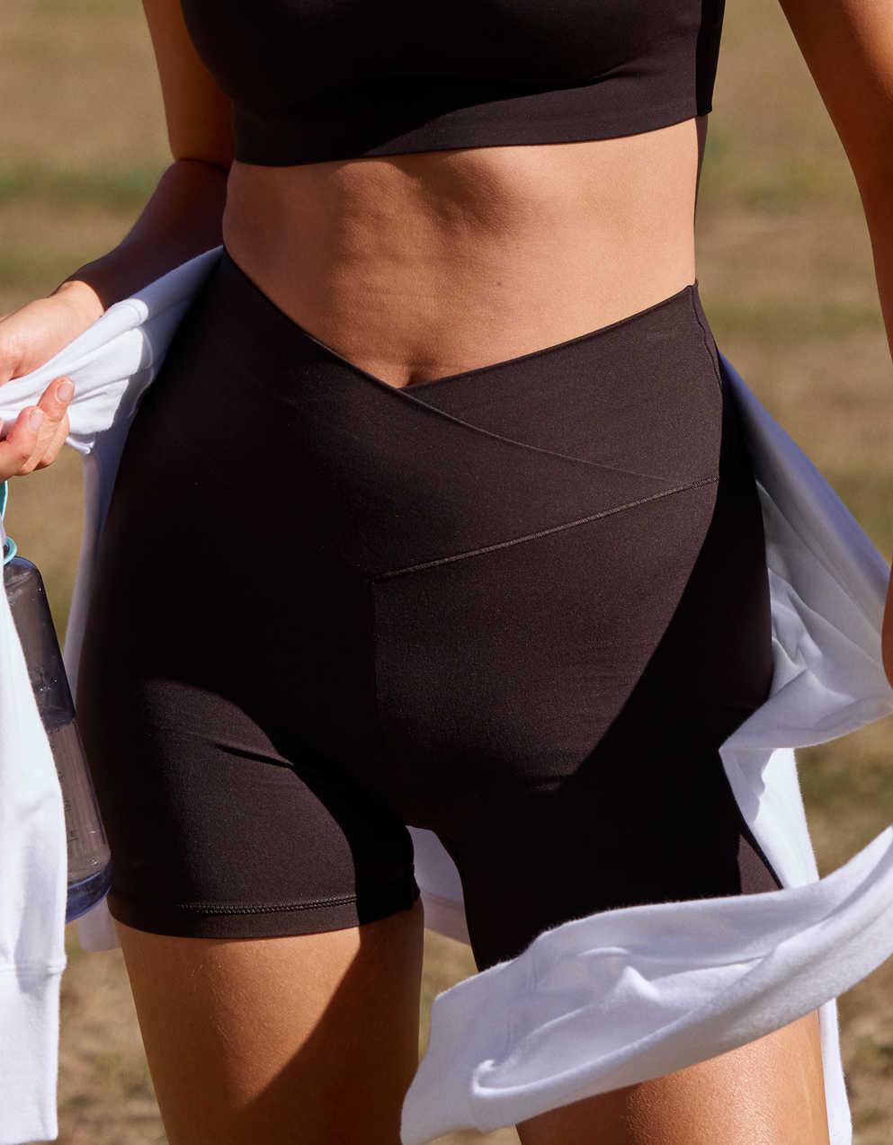 OFFLINE By Aerie Real Me Crossover High Waisted 5" Bike Short