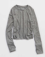 OFFLINE By Aerie Weekend Away Long Sleeve T-Shirt