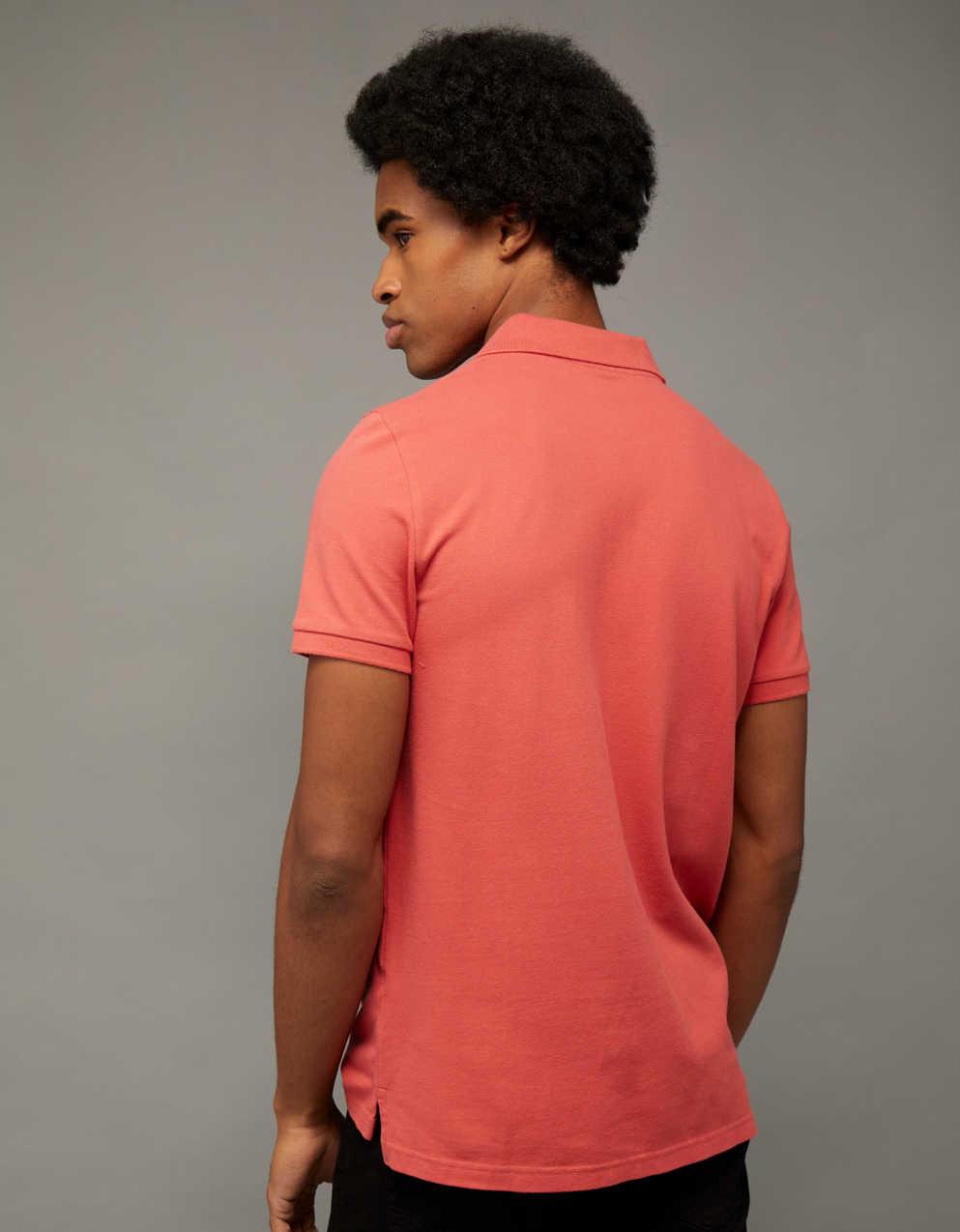 AE Slim Fit Flex Pique Polo Shirt