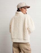AE Cable Sherpa Full-Zip Sweatshirt