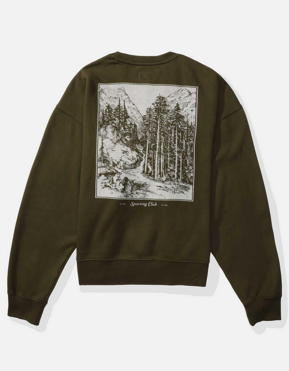 AE Graphic Crewneck Sweatshirt