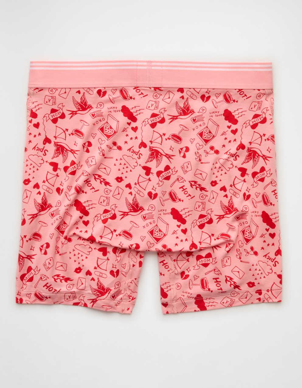 AEO Men's Valentine's Day 6" Ultra Soft Boxer Brief