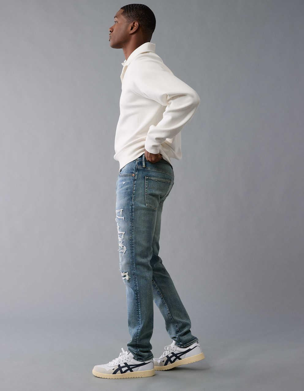 AE AirFlex+ Patched Athletic Skinny Jean