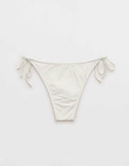 Aerie Cheekiest Side Tie Crochet Bikini Bottom