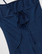 AE Knit Tie-Back Godet Midi Dress