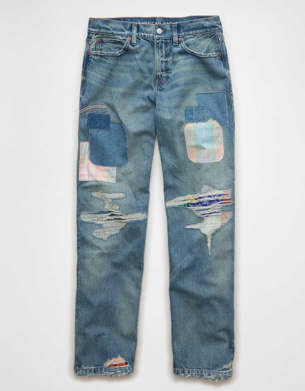 AE Pride Low-Rise Baggy Straight Jean