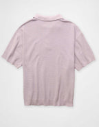 AE Garment-Washed Sweater Polo