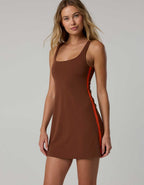 OFFLINE By Aerie Real Me XTRA Square Neck Track Mini Dress