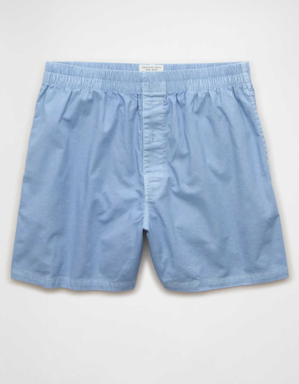 AEO Men's Poplin Classic Pocket Boxer Short