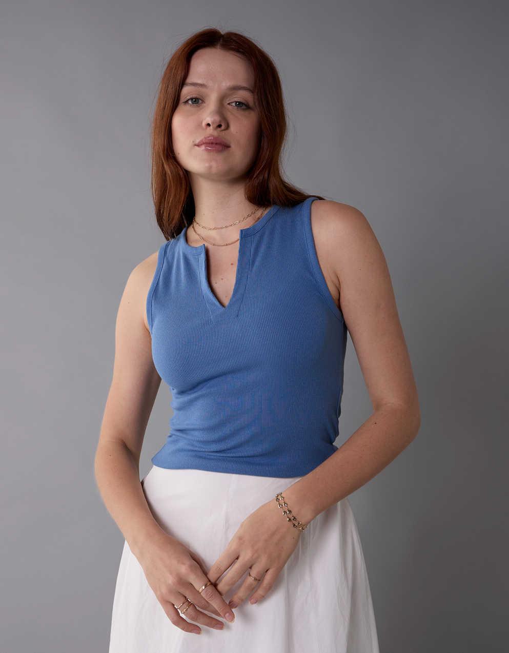AE Notch Neck Tank Top