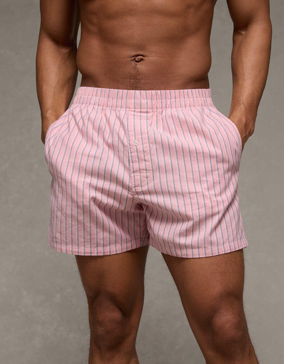 AEO Men's Poplin Classic Pocket Boxer Short