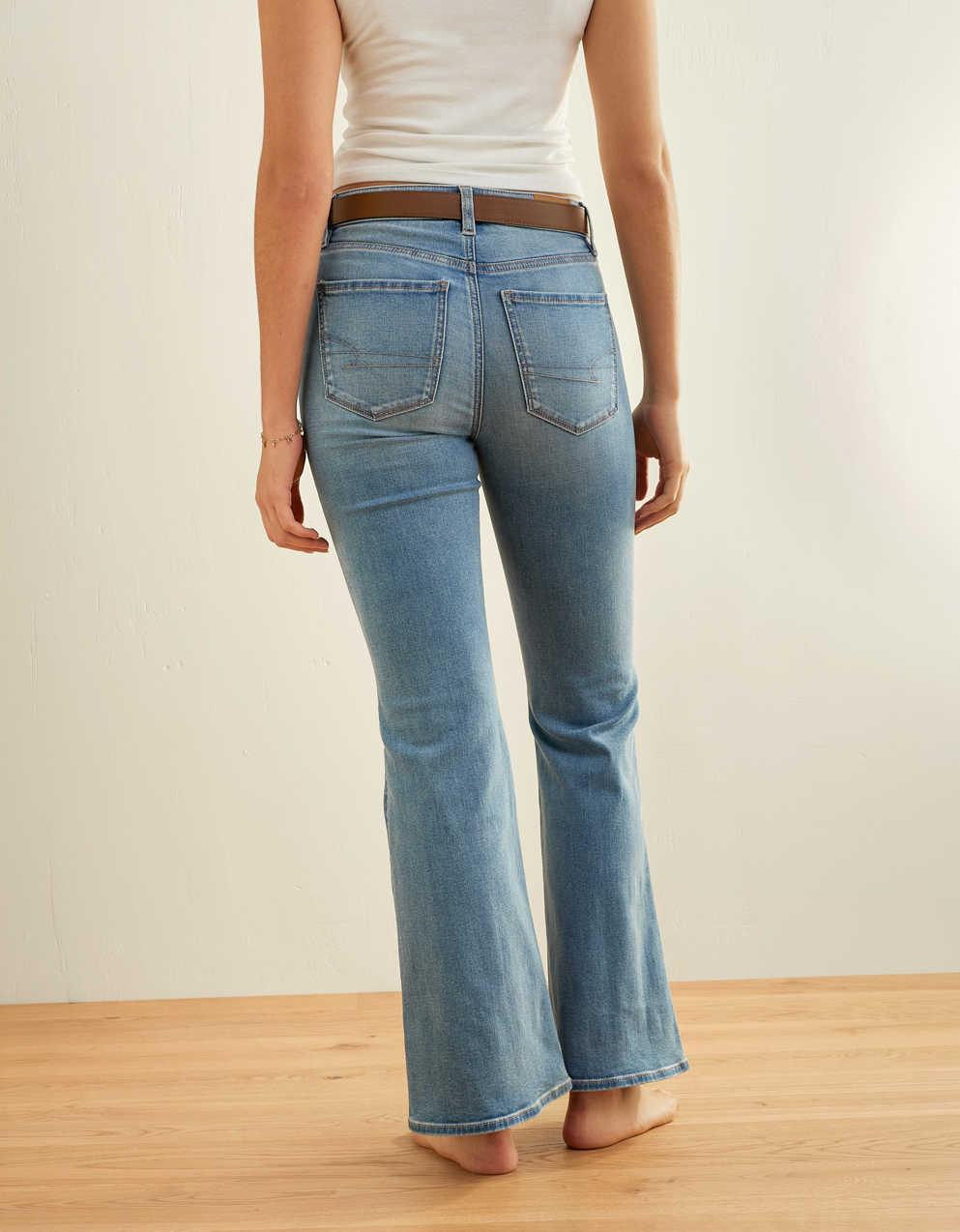 AE Super High-Waisted Flare Jean
