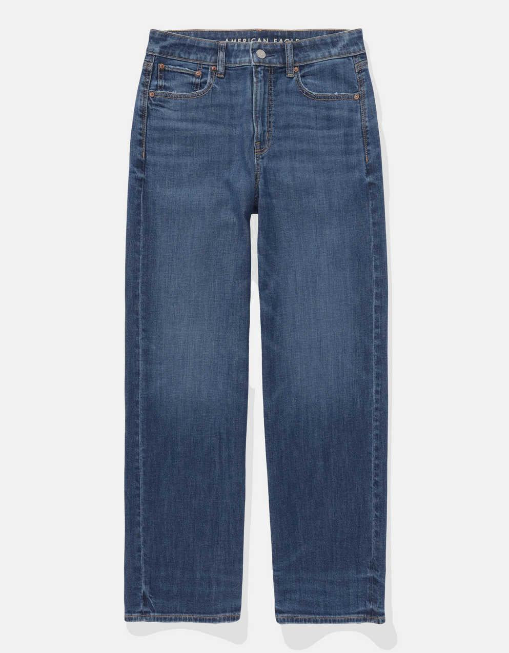 AE Super High-Waisted Baggy Wide-Leg Jean