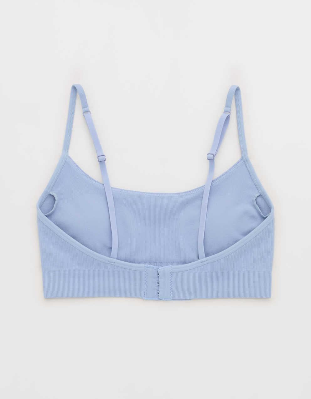 Superchill Seamless Rib Padded Scoop Bralette