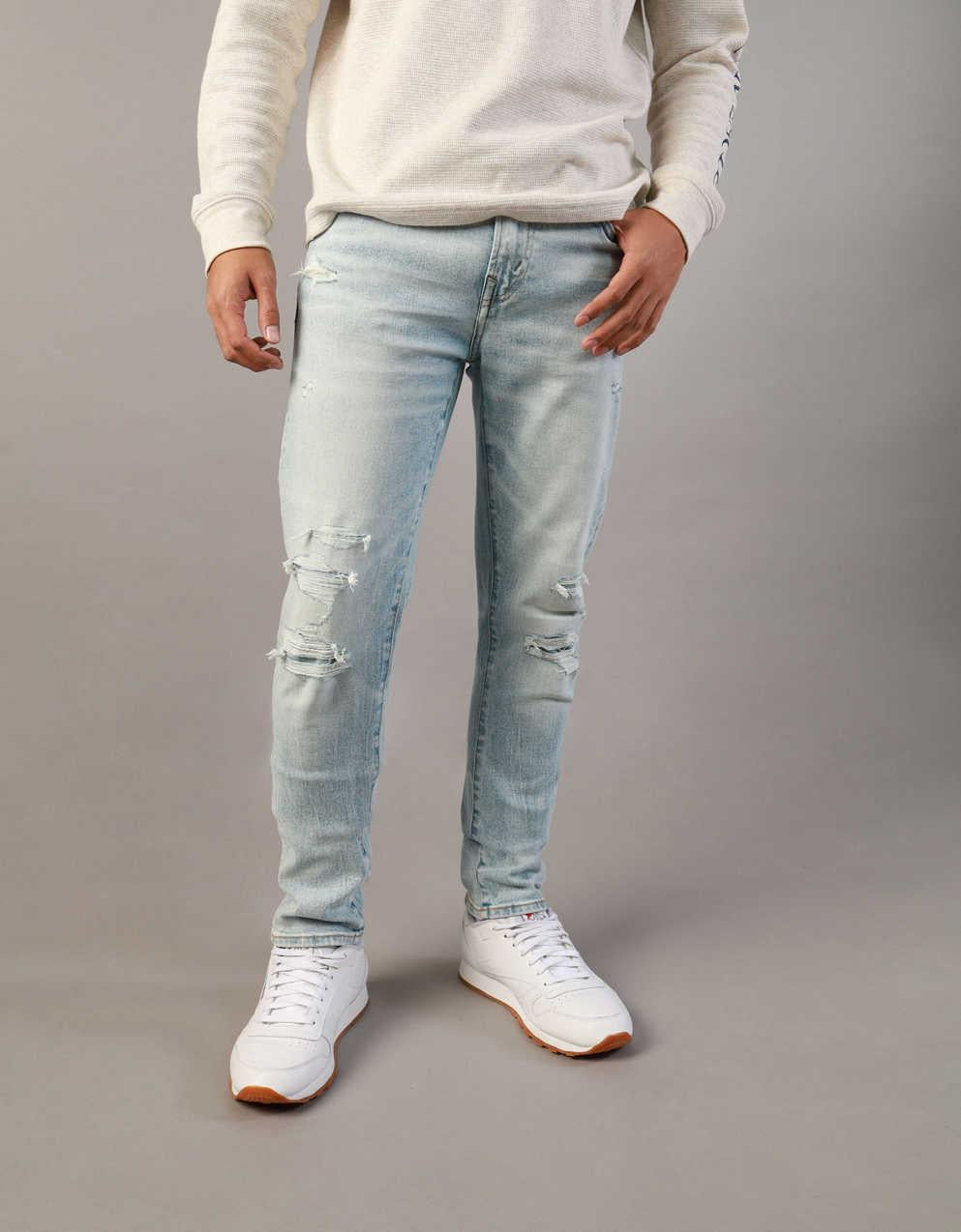 AE Flex+ Patched Skinny Jean