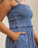 Aerie At The Barre Smocked Dress