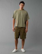 AE Laidback Luxe Heavyweight Oversized Logo Graphic T-Shirt