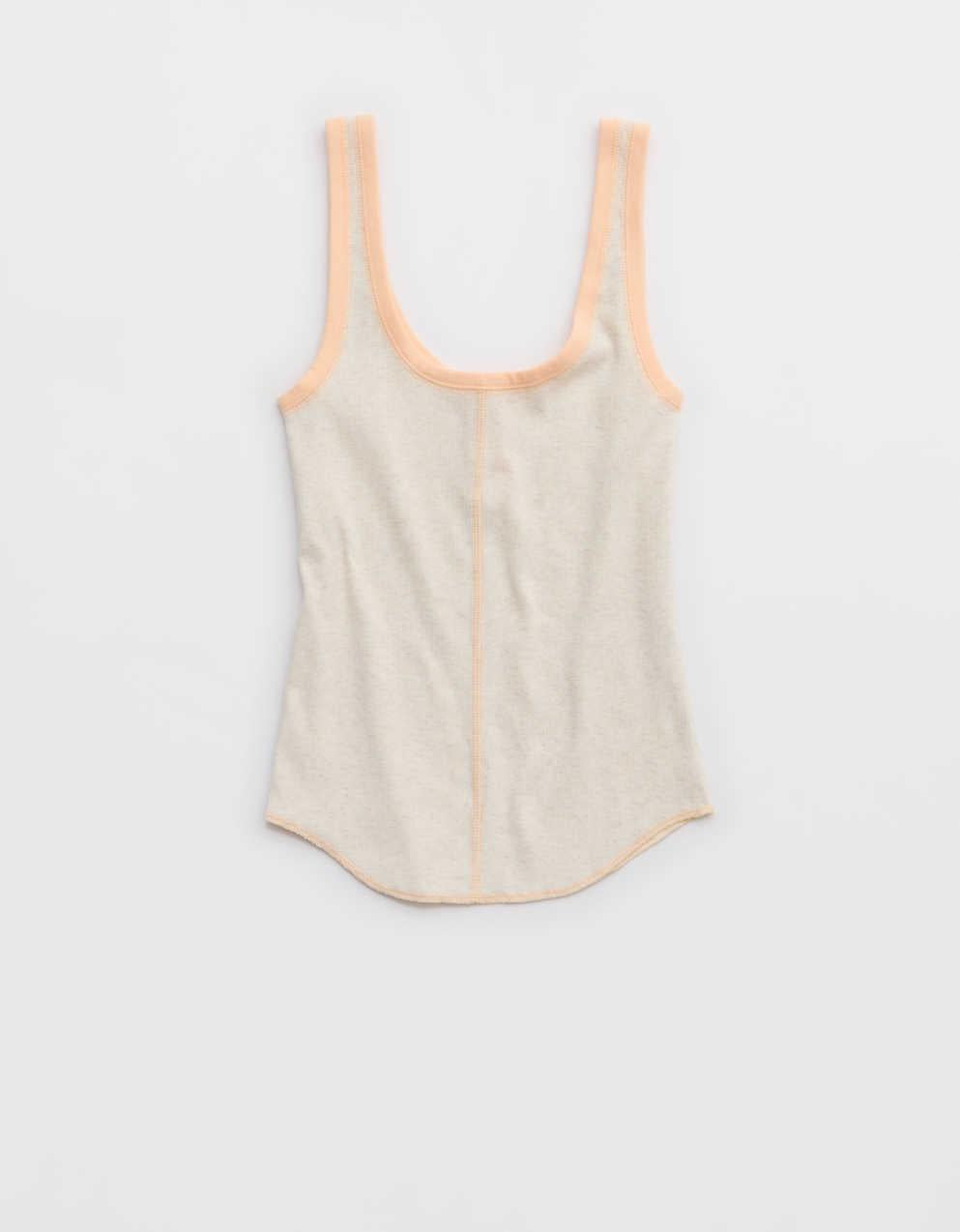 Aerie Ribbed Henley Tank Top