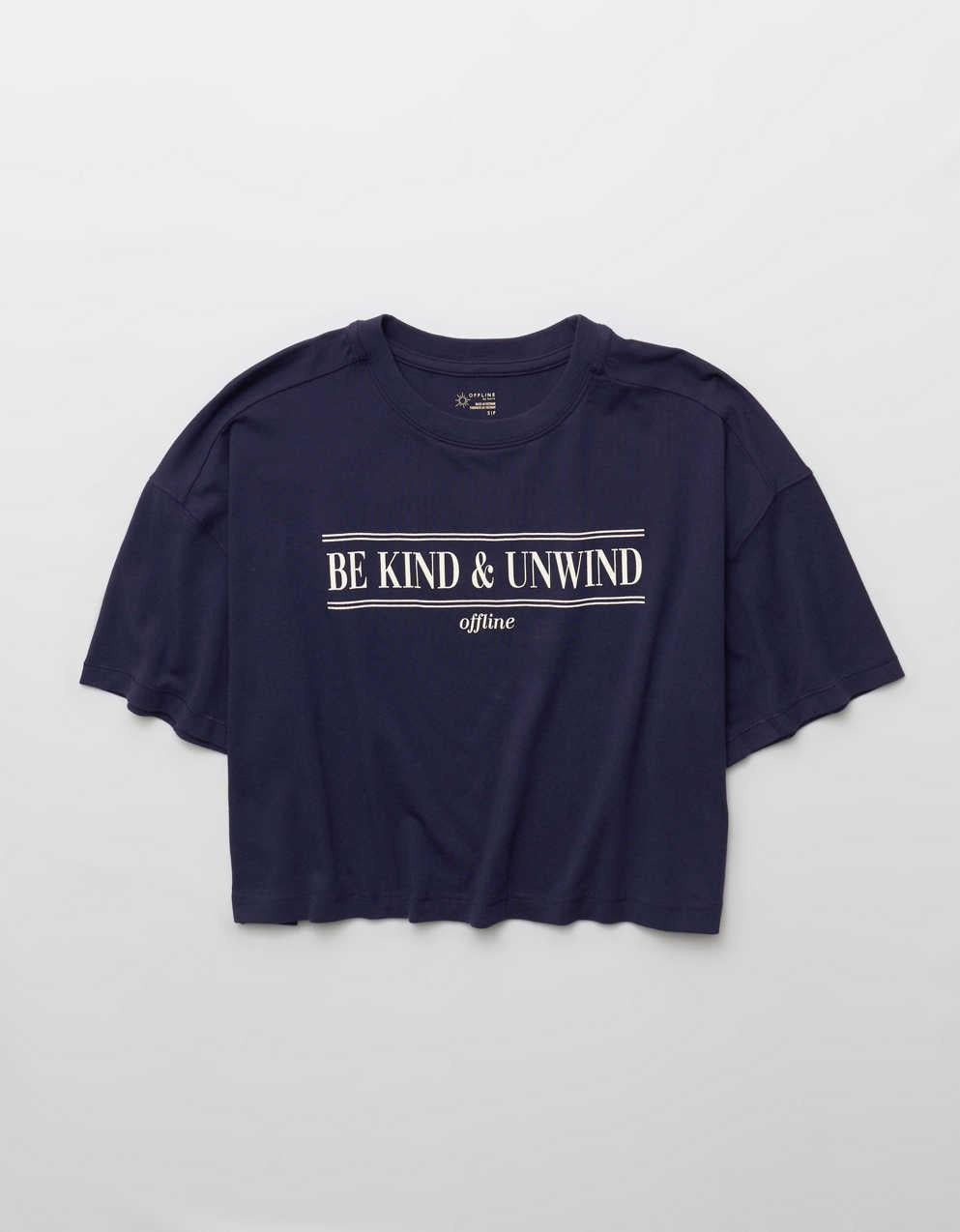 OFFLINE By Aerie Let's Stretch Cropped T-Shirt