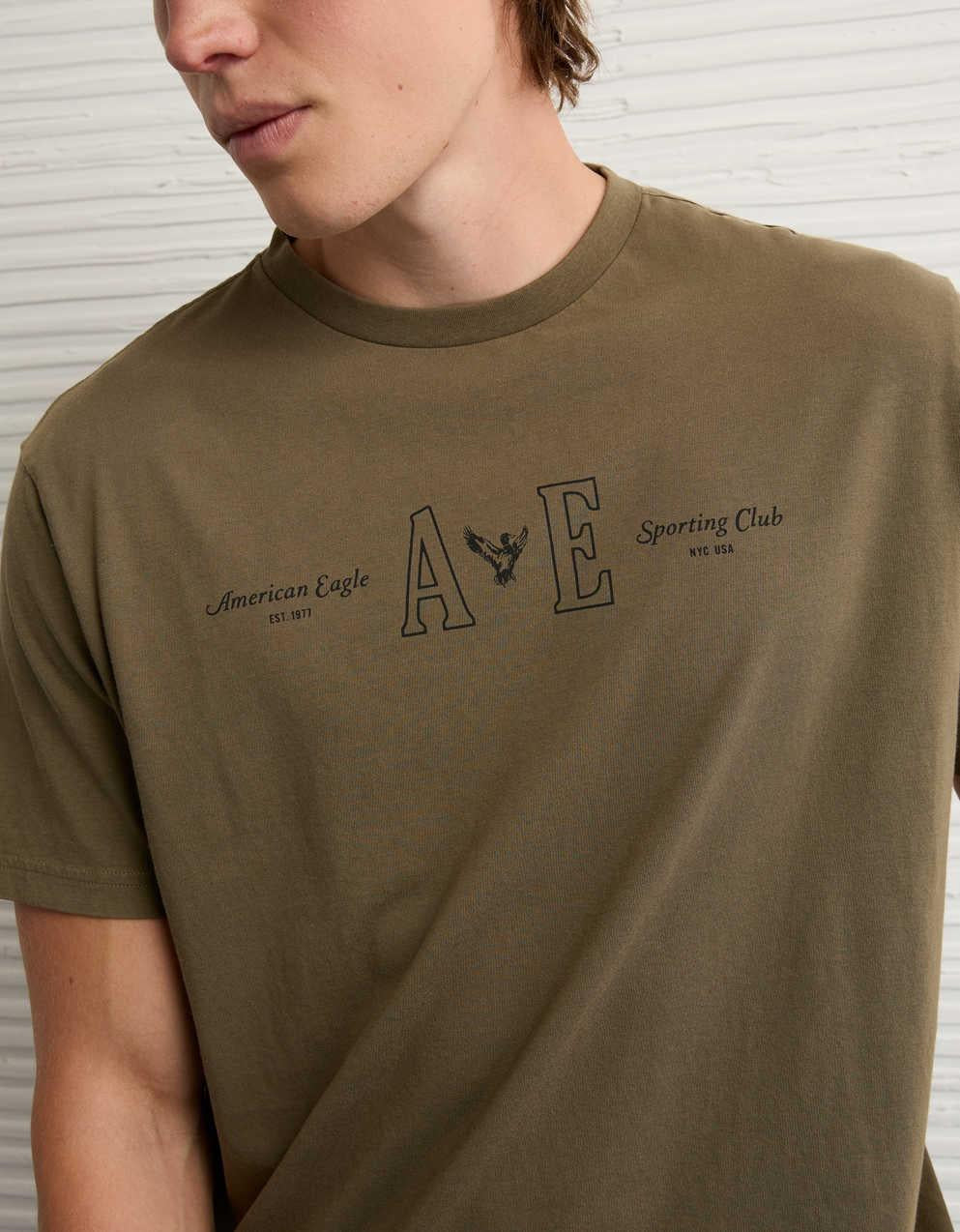 AE Standard Fit Logo Graphic T-Shirt
