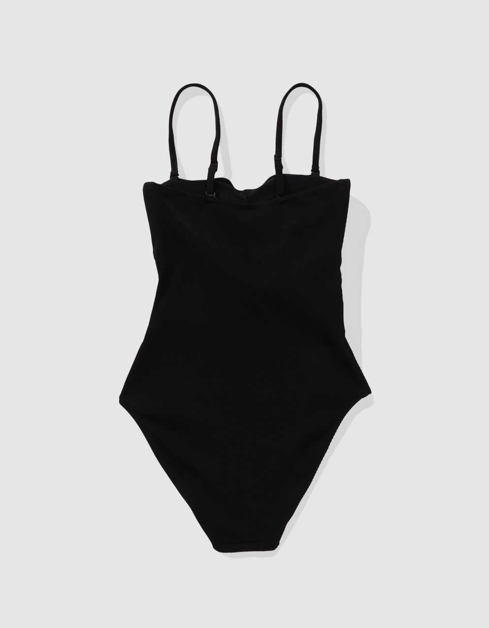 Aerie Ribbed Wrap Tie One Piece