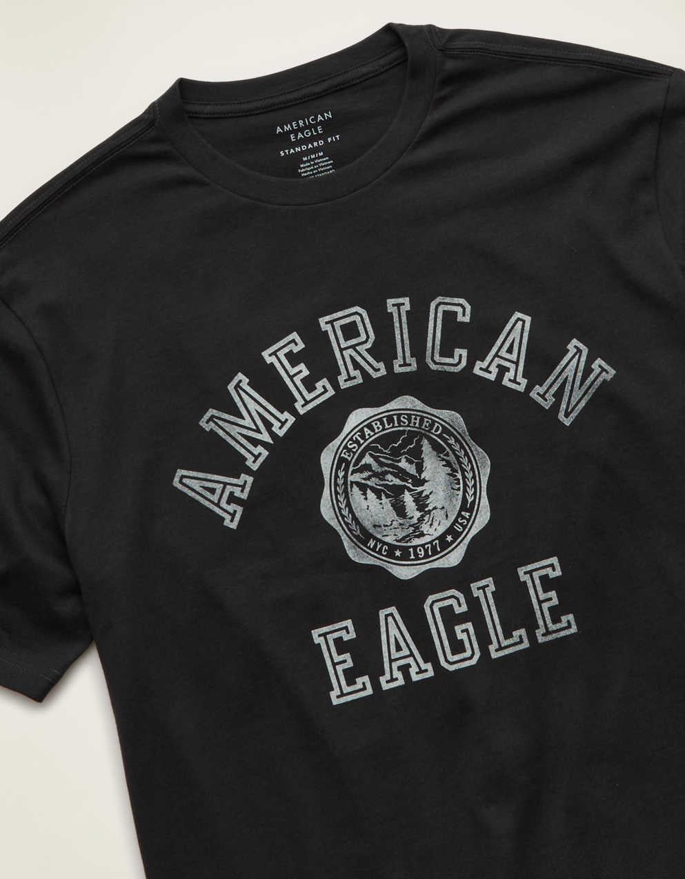 AE Standard Fit Graphic Logo T-Shirt