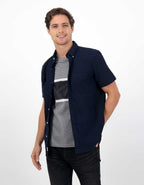 AE Oxford Short-Sleeve Button-Up Shirt