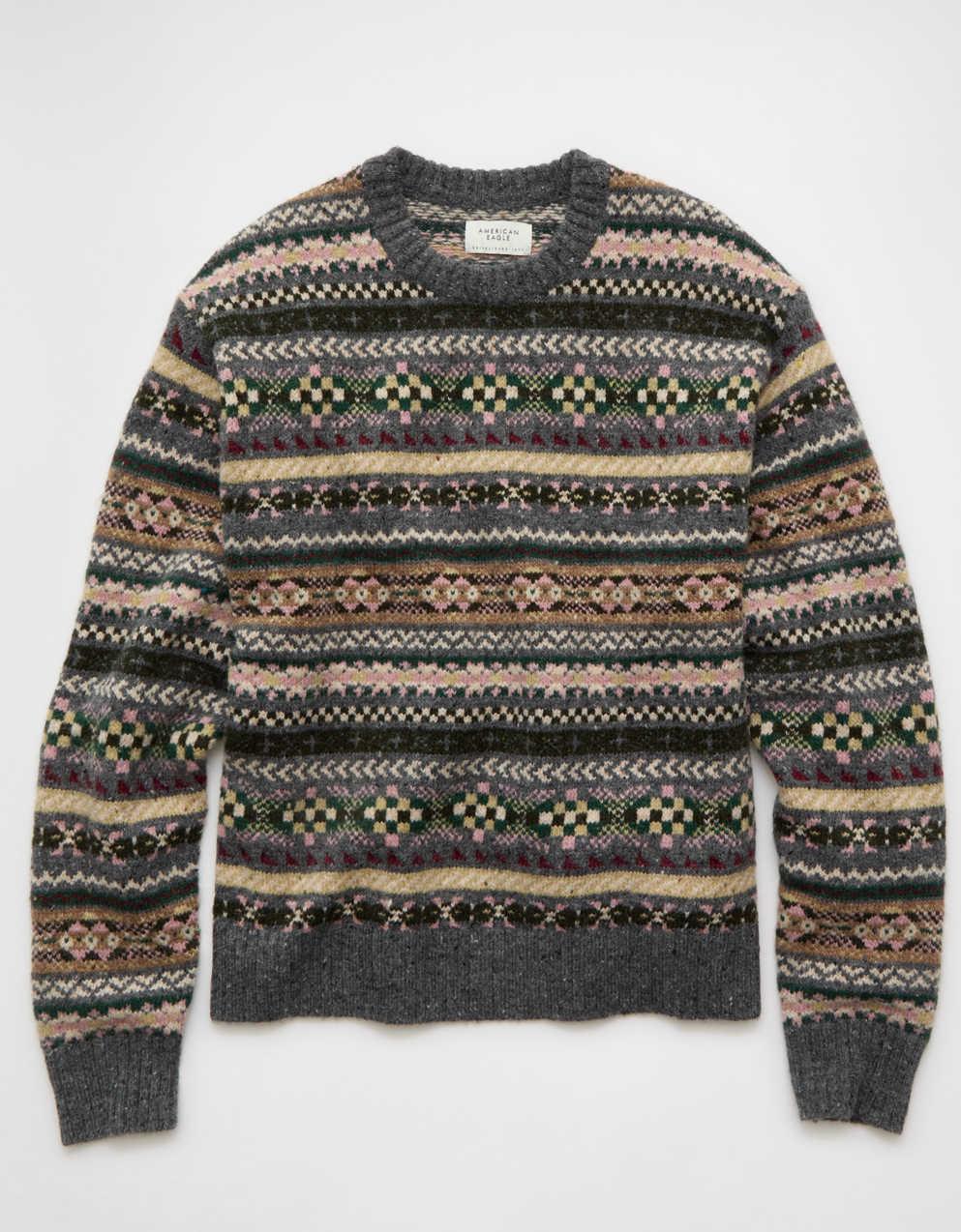AE Cozy Cabin Fairisle Sweater