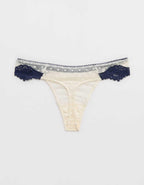 Show Off Sheer Happiness Lace Thong Underwear