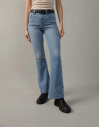 AE Super High-Waisted Flare Jean