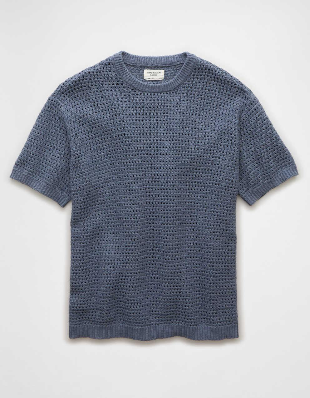 AE Open Knit Sweater T-Shirt