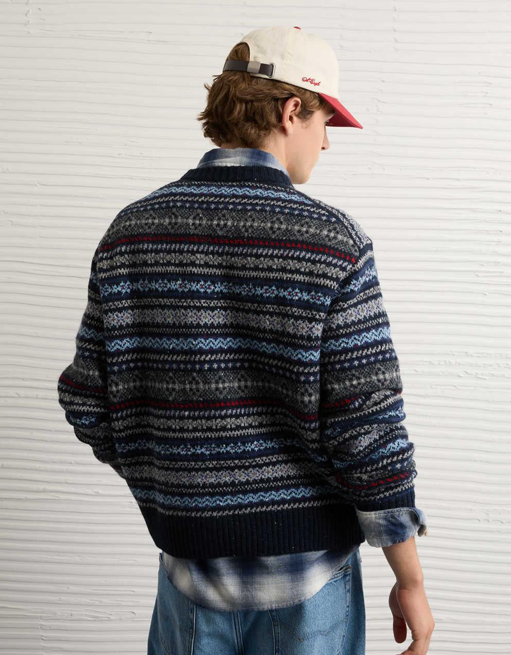 AE Cozy Cabin Fairisle Sweater
