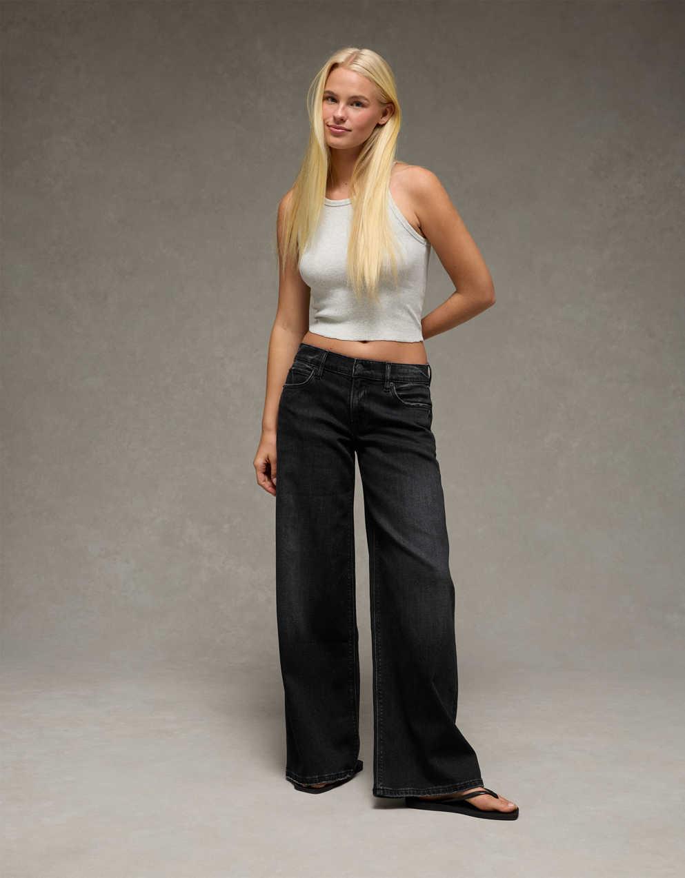 AE Low-Rise Baggy Ultra-Wide Leg Jean