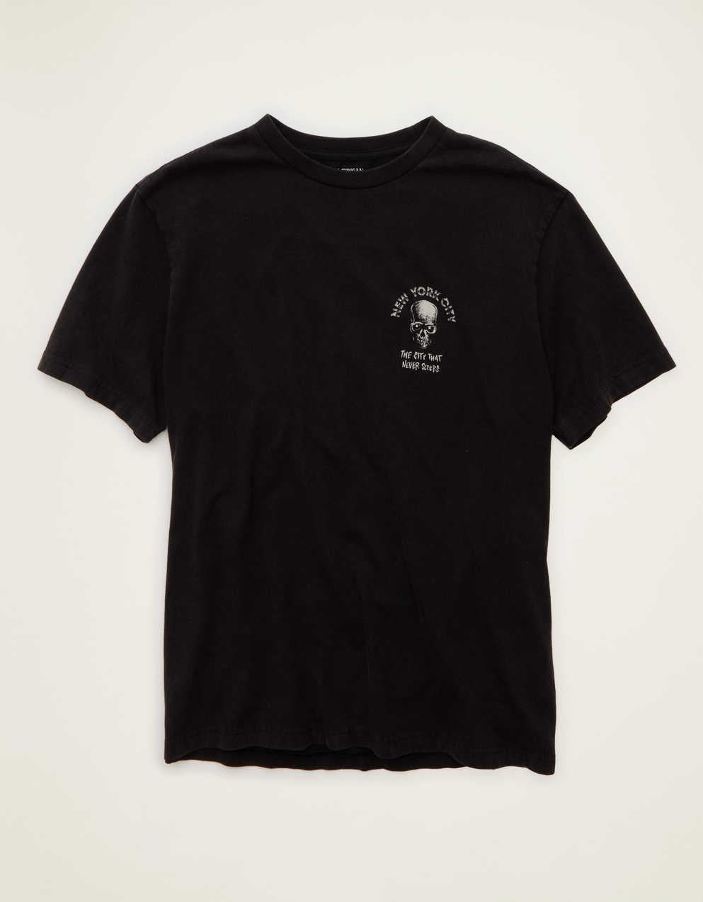 AE Standard Fit Halloween Graphic T-Shirt