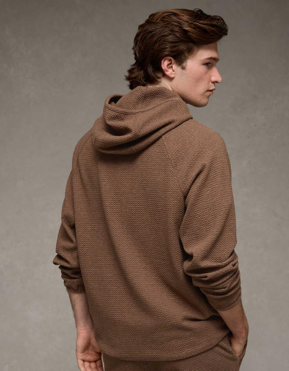 AE 24/7 Textured Fleece Hoodie
