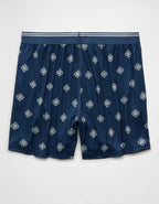 AEO Men's Patchwork Design Ultra Soft Pocket Boxer Short