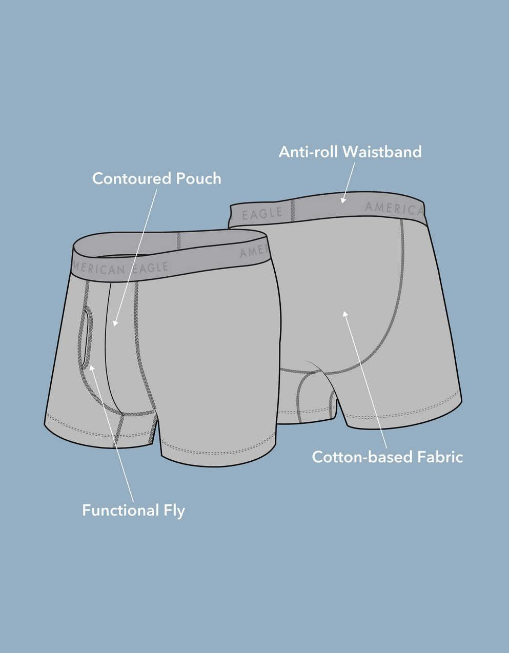 AEO Men's 4.5" Classic Boxer Brief
