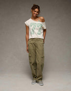 AE Off The Shoulder Graphic T-Shirt