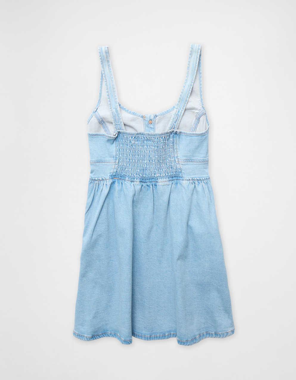 AE Denim Skater Mini Dress
