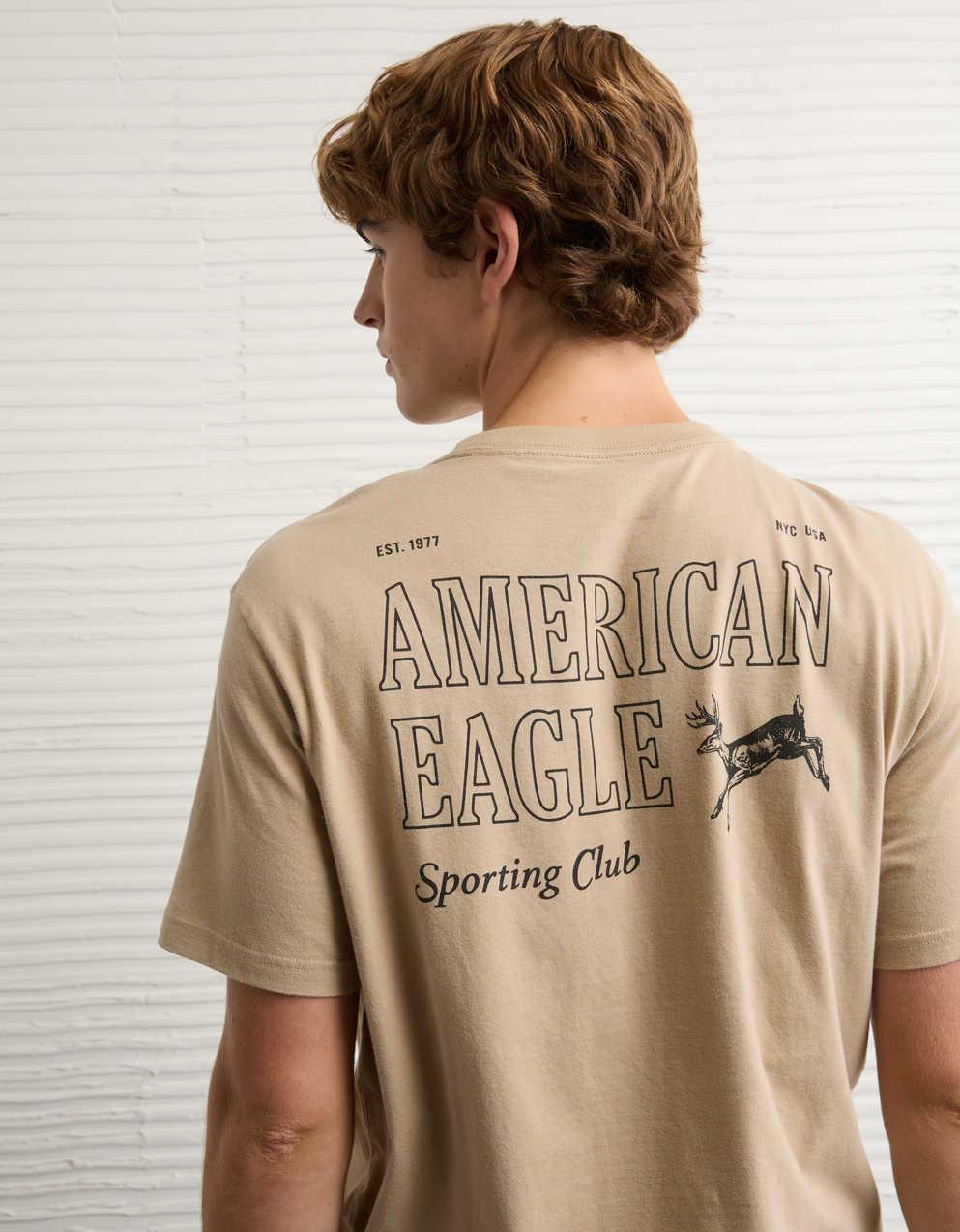 AE Standard Fit Logo Graphic T-Shirt