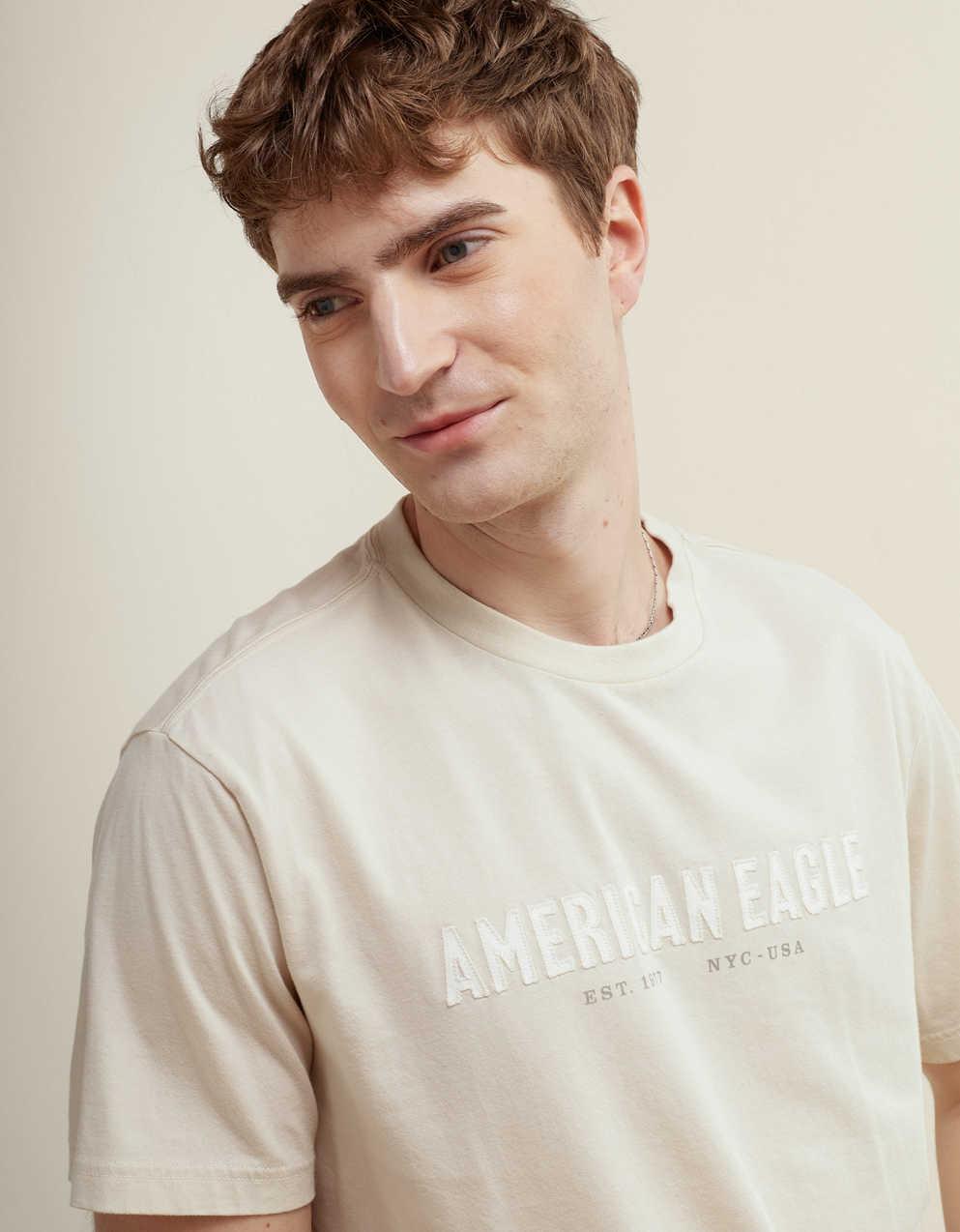 AE Standard Fit Applique Graphic T-Shirt