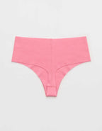 Superchill No Show Cotton Mid Rise Thong Underwear