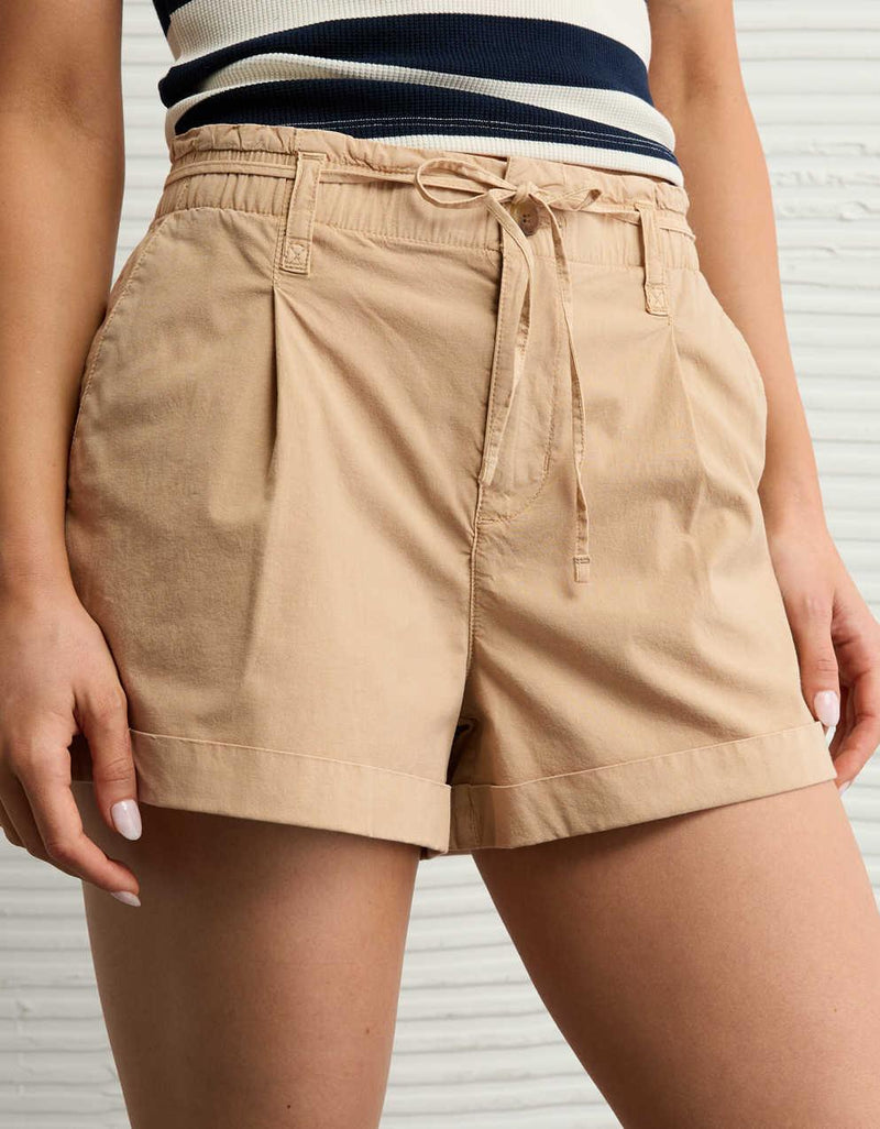 AE Stretch High-Waisted Lightweight Trouser Short