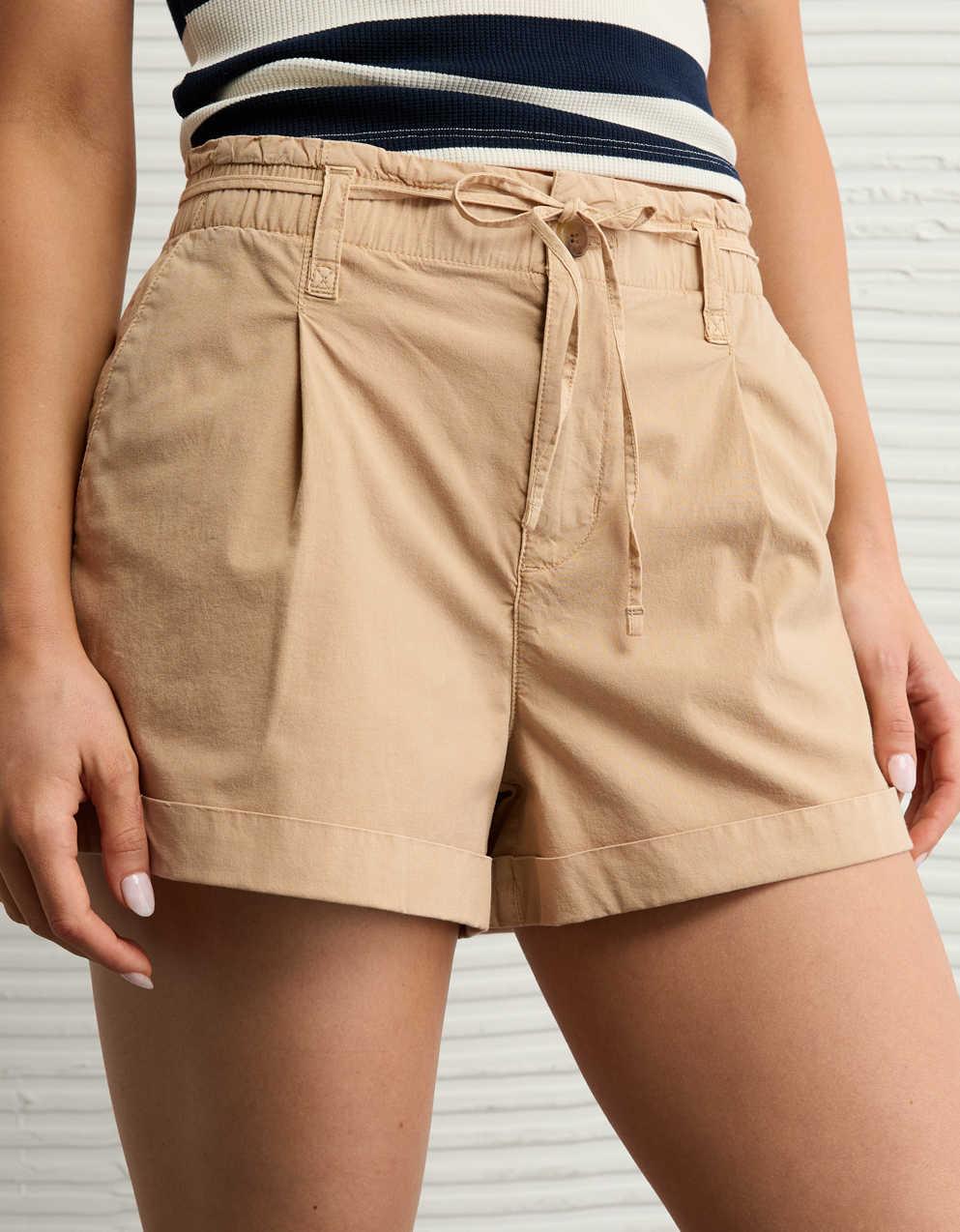 AE Stretch High-Waisted Lightweight Trouser Short
