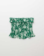 AE Ruffled Smocked Tube Top