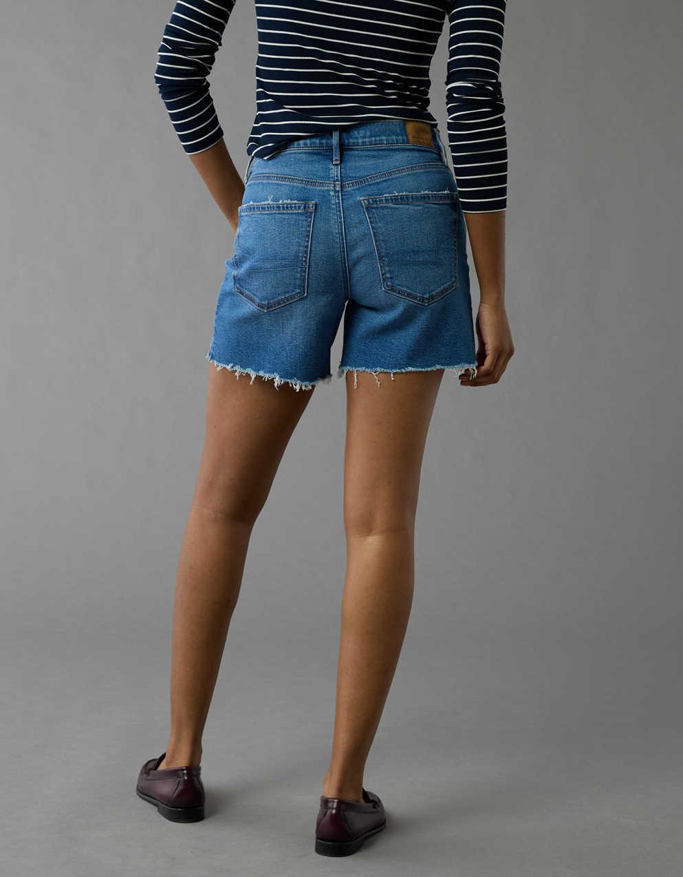 AE 6" Strigid Super High-Waisted Relaxed Denim Short