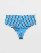 Superchill No Show Cotton Mid Rise Thong Underwear