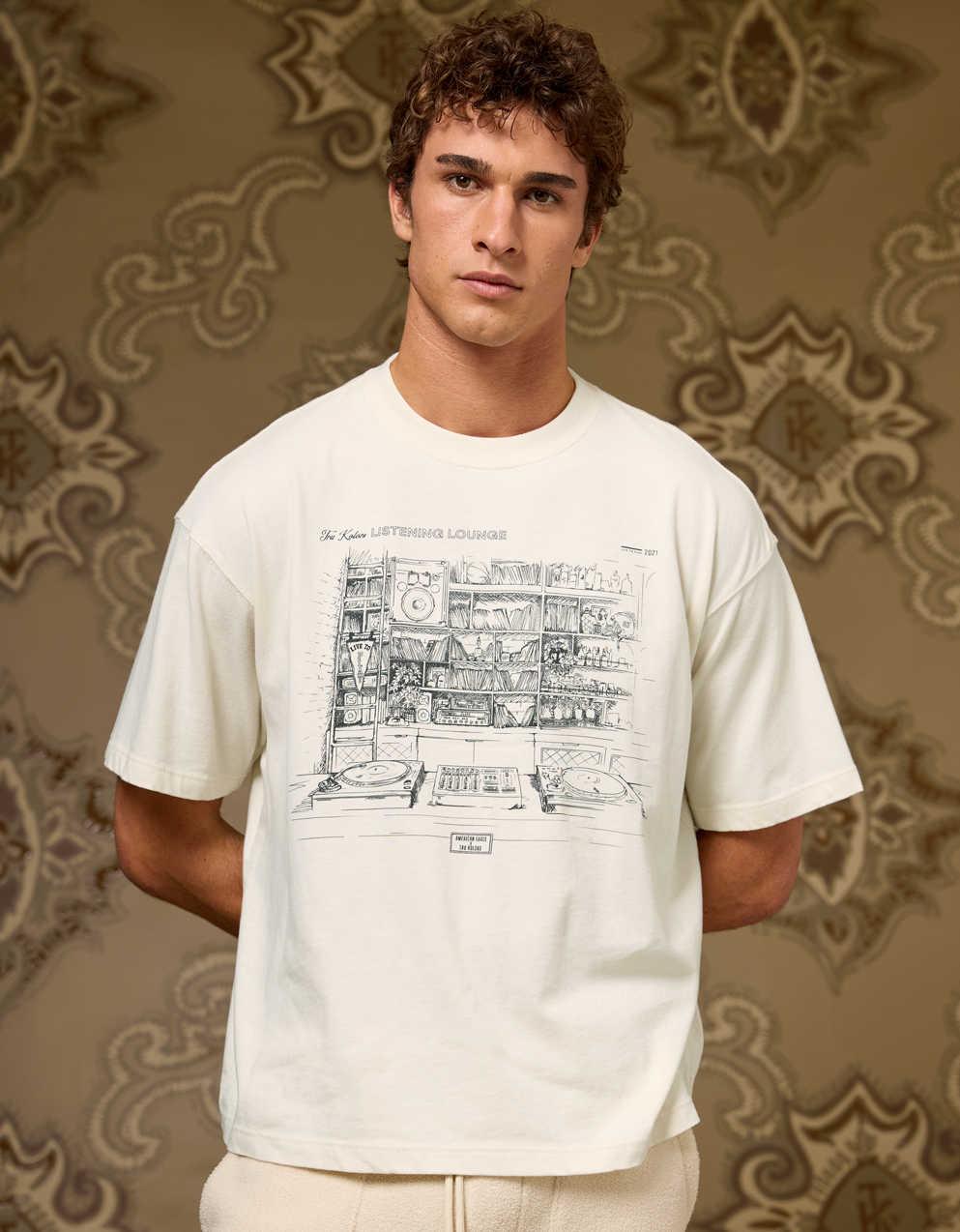 AE x Tru Kolors Listening Lounge Graphic T-Shirt