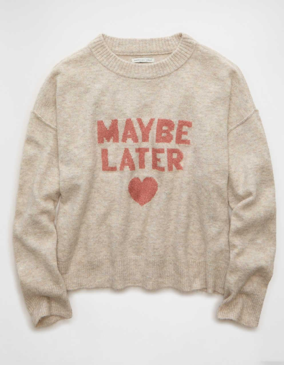 AE Whoa So Soft Valentine's Day Sweater